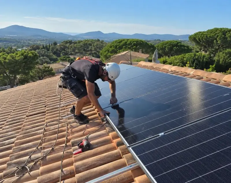 Installateur panneaux solaires Taulignan — pose photovoltaïque sur toiture